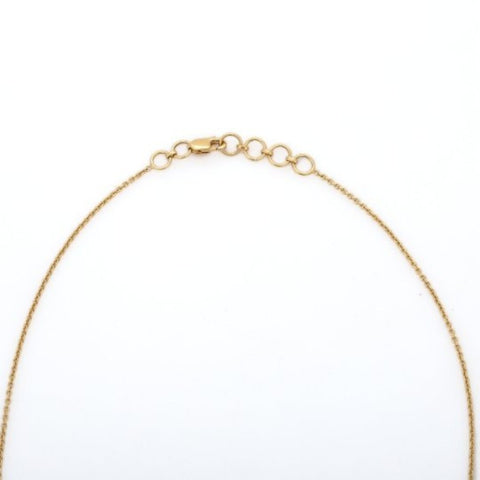 18K Yellow Gold Multi-Gemstone Necklace