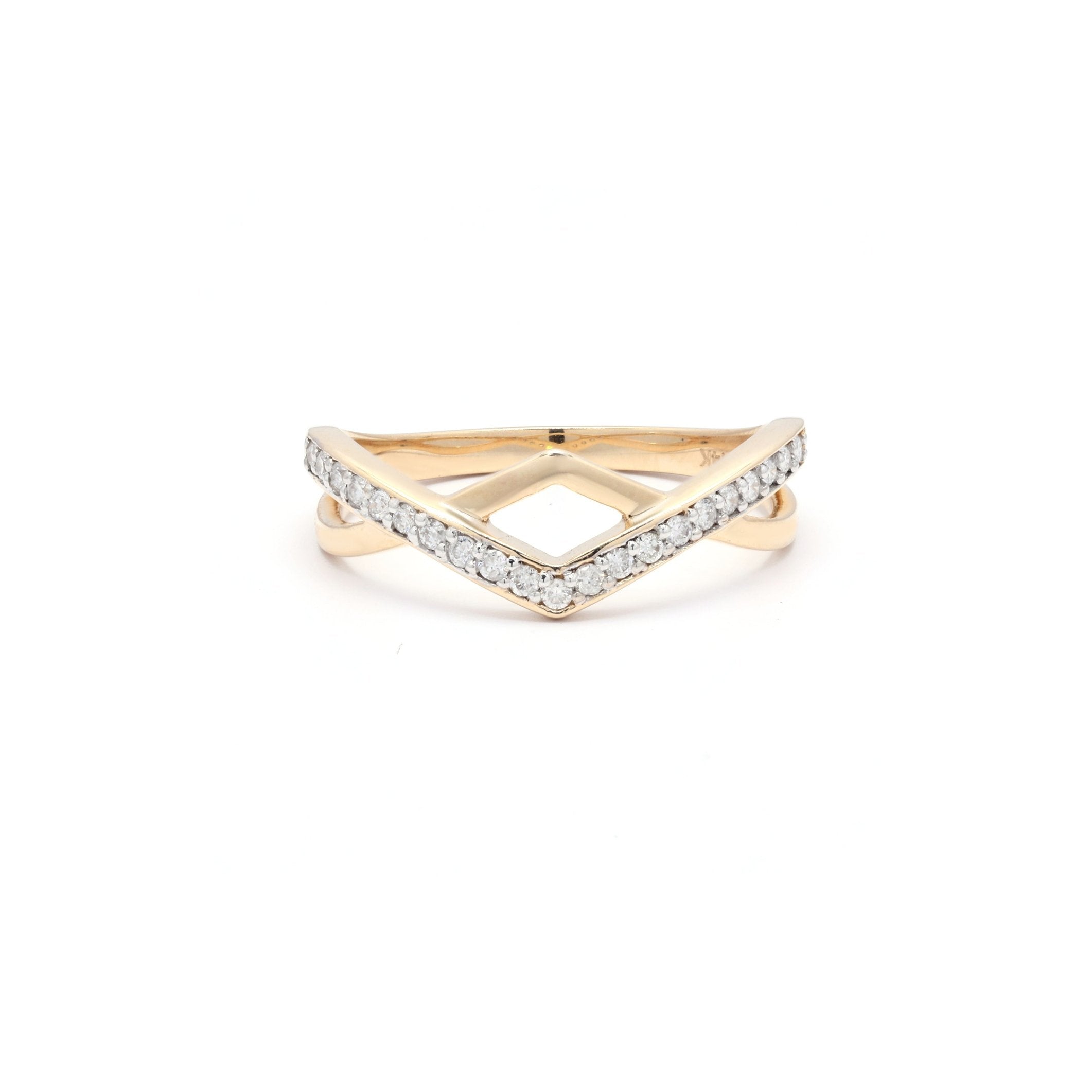 14K Gold Diamond Ring - VR Jewels