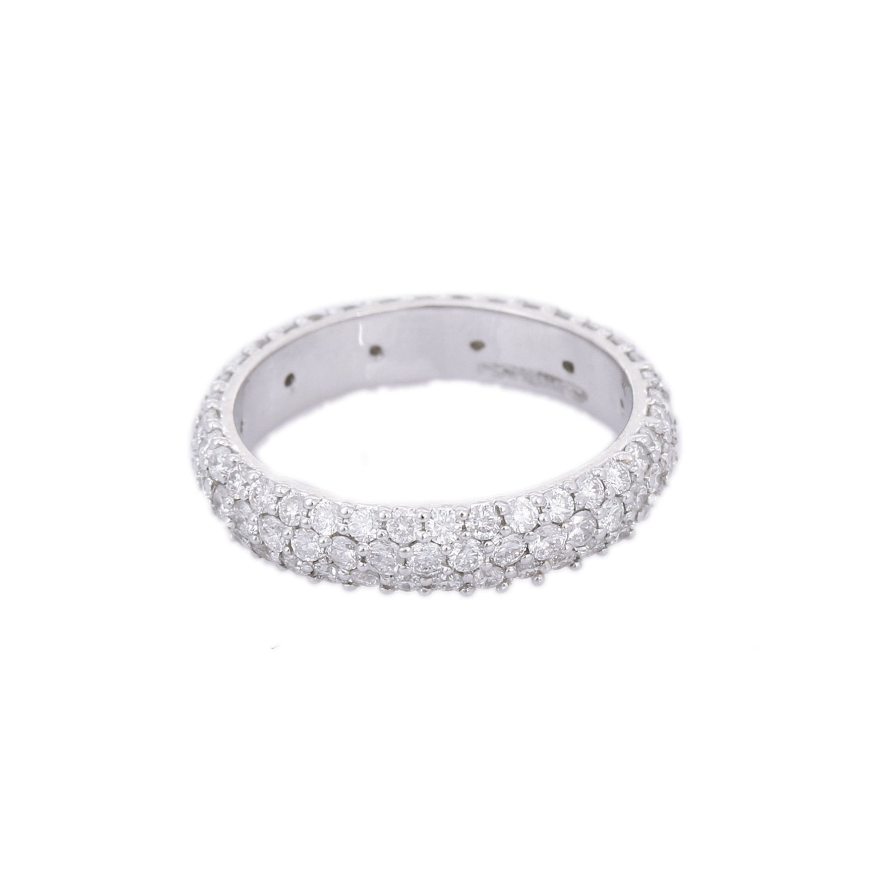 14K White Gold Diamond Ring - VR Jewels