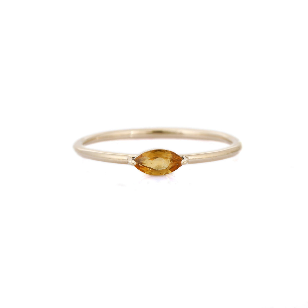 14K Yellow Gold Citrine Ring - VR Jewels