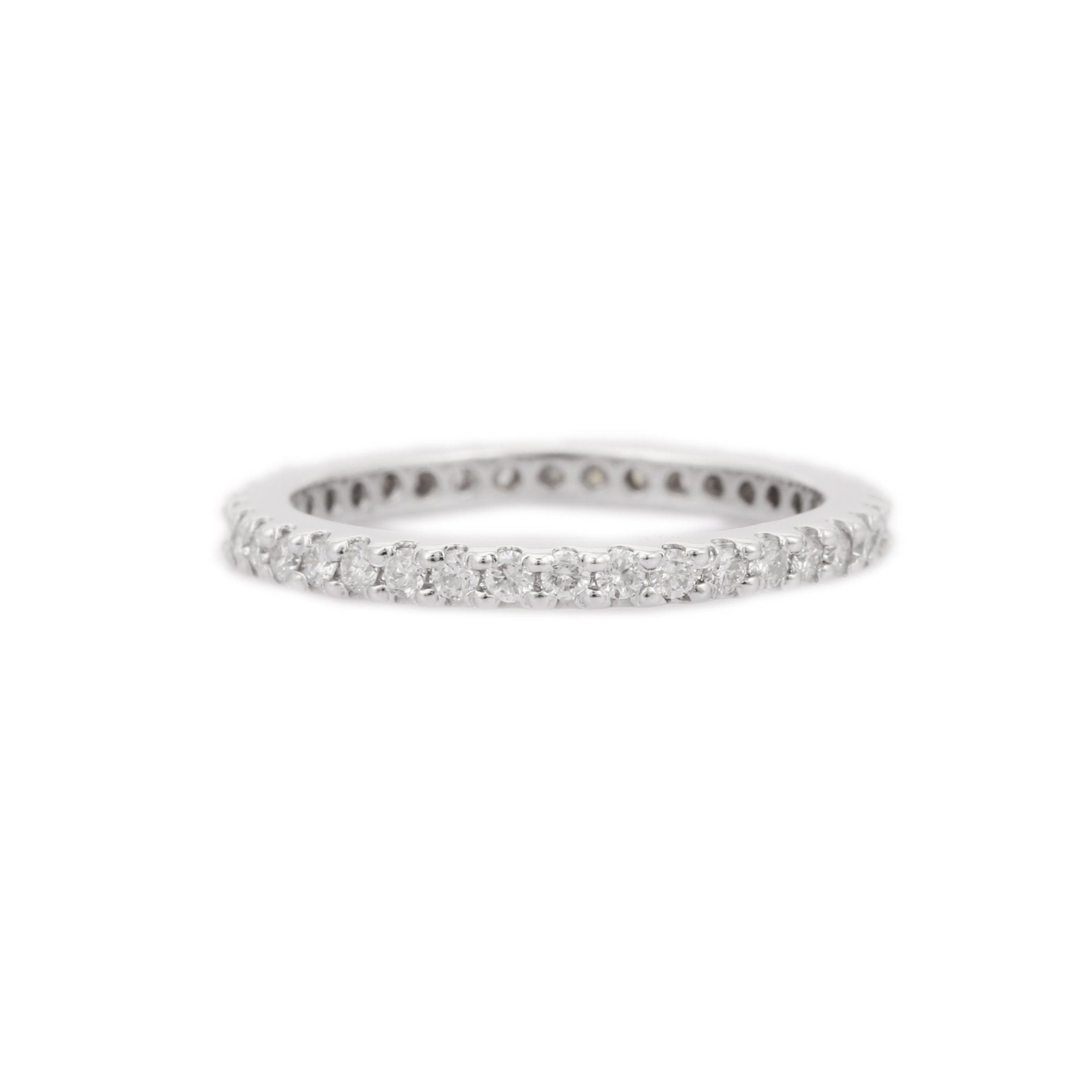 18K White Gold Diamond Ring - VR Jewels